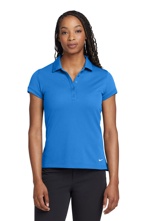 Nike Women's Dri-FIT Solid Icon Pique Modern Fit Polo - NK039