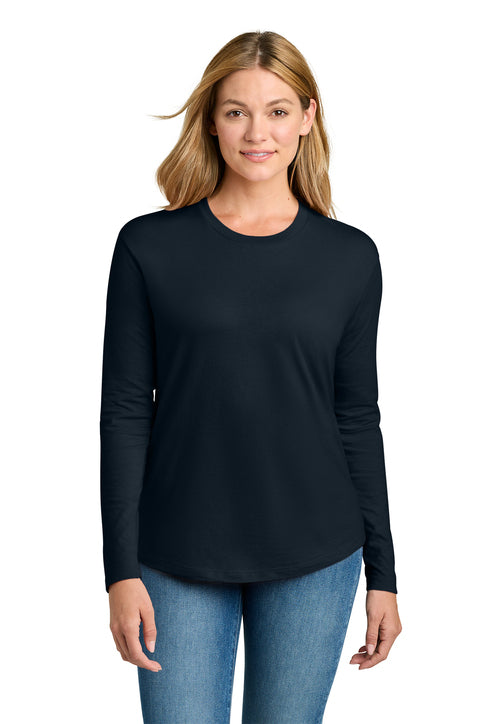 Next Level Apparel® Women’s Cotton Relaxed Long Sleeve Tee - NXT003