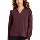 Mercer+Mettle® Women’s Long Sleeve Soft Popover Blouse - MM00023