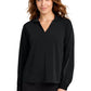 Mercer+Mettle® Women’s Long Sleeve Soft Popover Blouse - MM00023