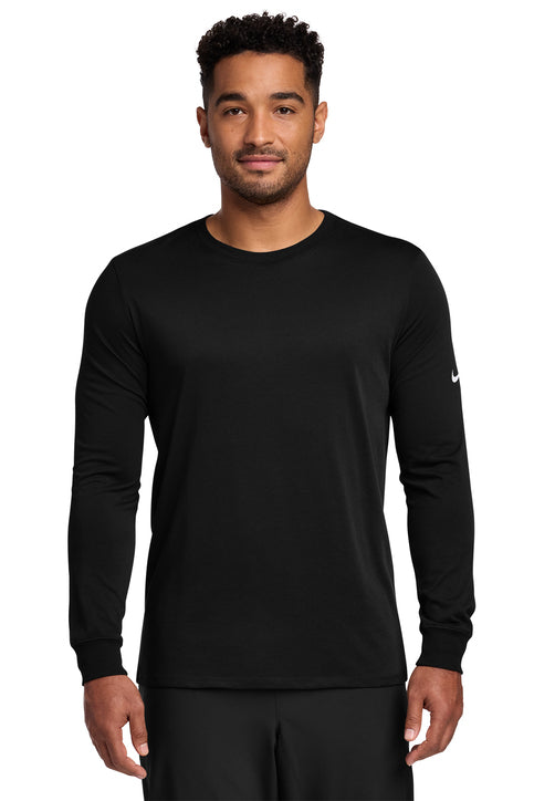 Nike Dri-FIT Cotton/Poly Long Sleeve Tee