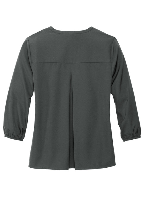 Mercer+Mettle® Women's Stretch Crepe 3/4-Sleeve Blouse