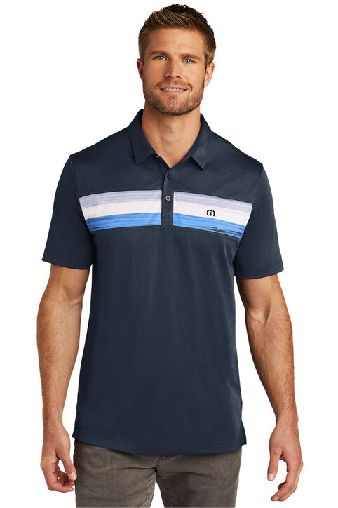 TravisMathew Cabana Chest Stripe Polo