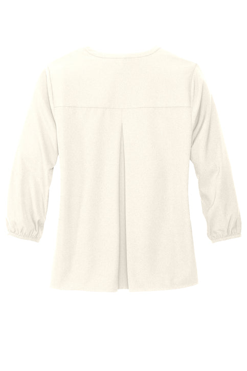 Mercer+Mettle® Women's Stretch Crepe 3/4-Sleeve Blouse