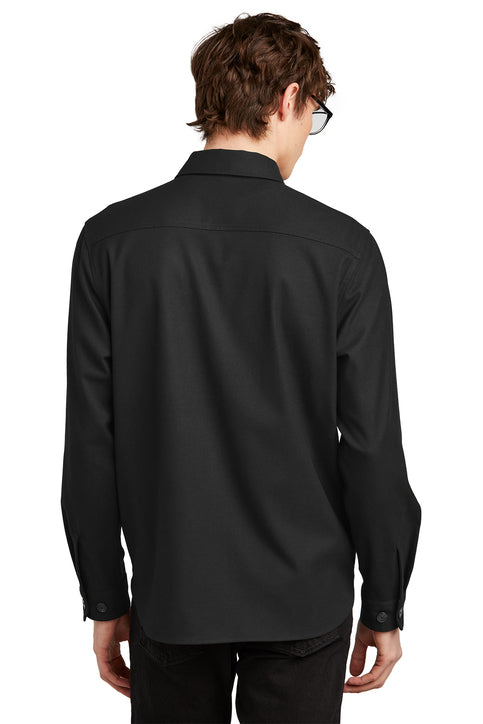 Mercer+Mettle® Long Sleeve Twill Overshirt