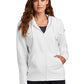 Nike Women's Club Fleece Sleeve Swoosh Full-Zip Hoodie