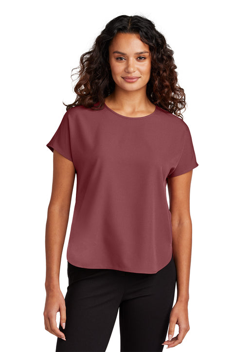 Mercer+Mettle® Women's Stretch Crepe Crew
