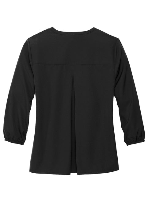 Mercer+Mettle® Women's Stretch Crepe 3/4-Sleeve Blouse